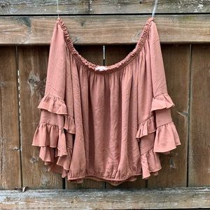 Off the shoulder top